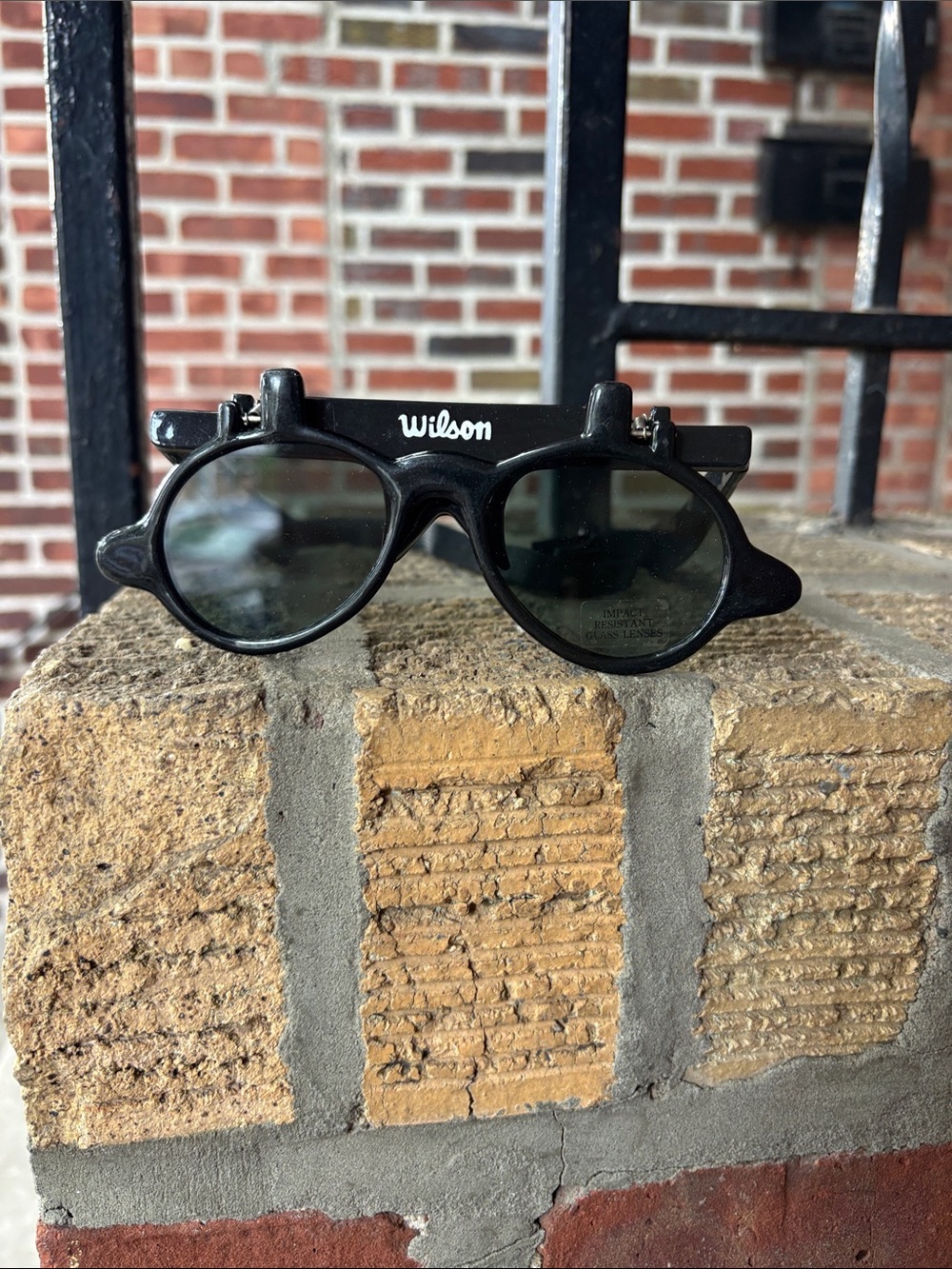 Wilson Vintage Original B Flip Up-Downs Baseball Flips DEAD STOCK eyewear